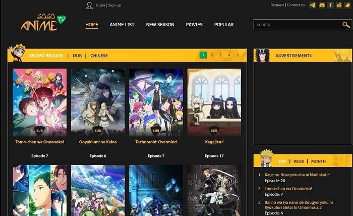 anime download website