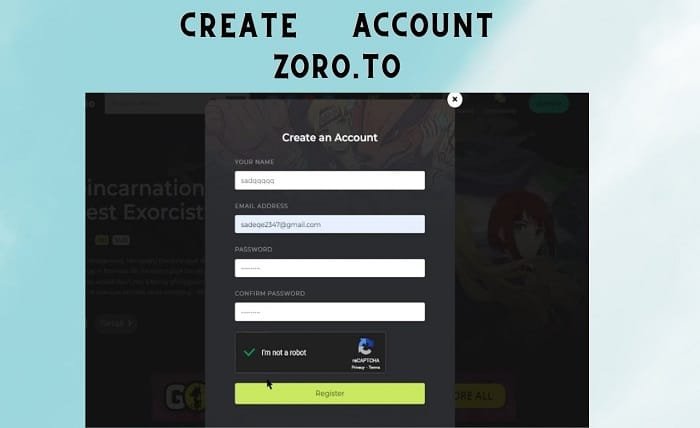 zoro.to login