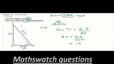 mathswatch questions