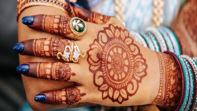 mehndi design photo simple